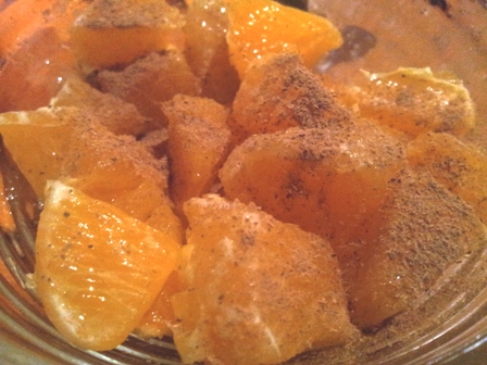 orange canelle miel